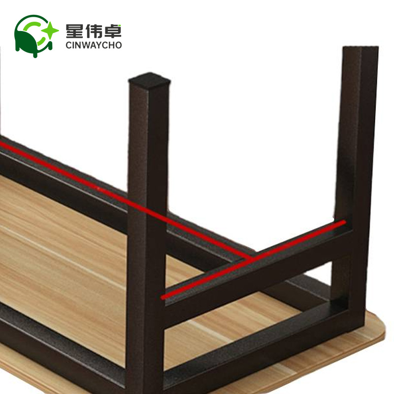 星伟卓 餐桌 140*70cm+4椅子套高清大图