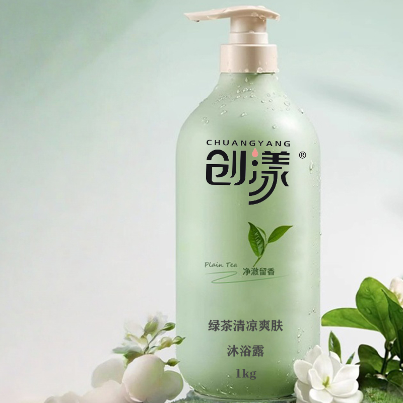 创漾 CY1073 绿茶清凉爽肤沐浴露1kg 沐浴露(计价单位:瓶)高清大图