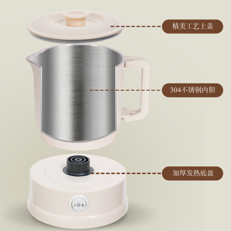艾贝丽折叠水壶ABL-ZD823高清大图