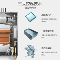 万家乐(Macro) 16升燃气热水器JSQ30-TK1智能精控恒温 三档变升 (天然气)