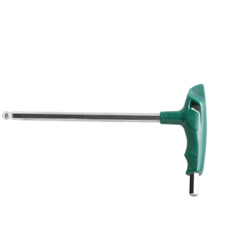 世达(SATA) T型球头内六角扳手 L型内六角扳手 10MM 83116 (单位:把)