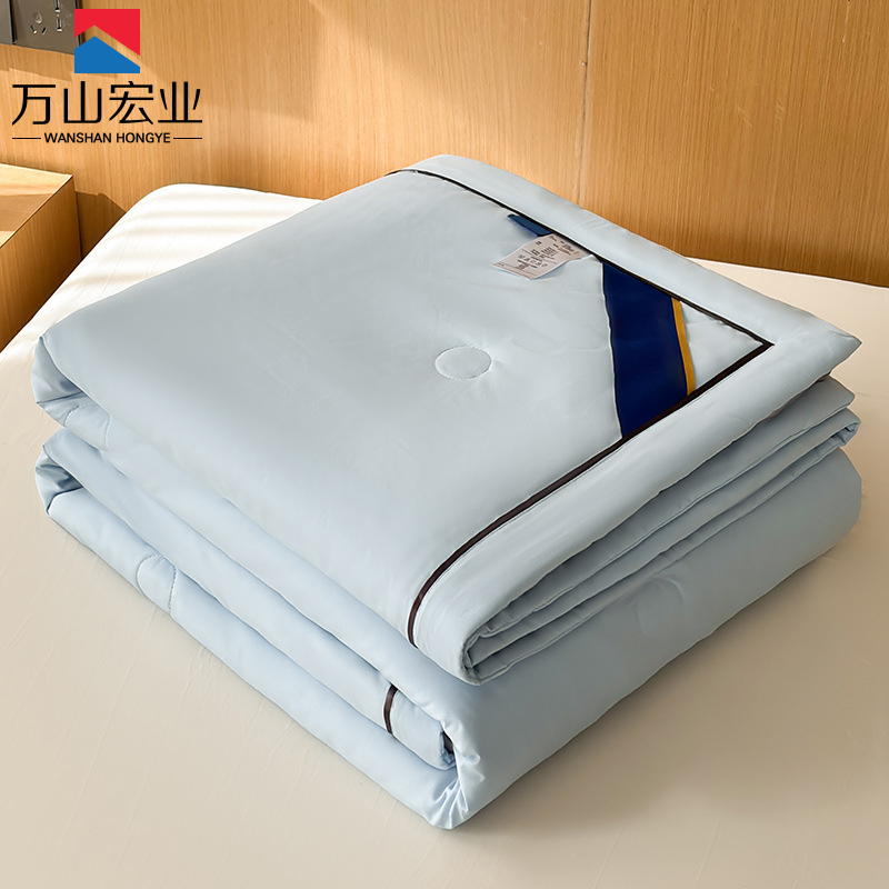 万山宏业 大豆纤维夏被 空调被 可定制尺寸WG014Q/条高清大图