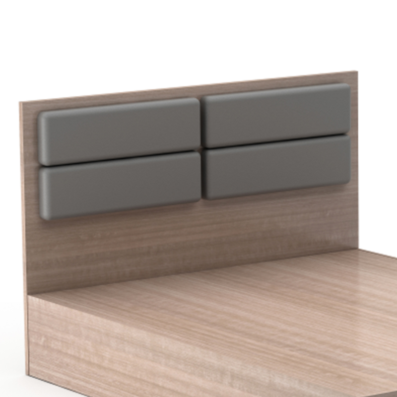 臻远 ZY-GYJJ11 公寓套房家具 公寓床宿舍床1.5米单人床高清大图