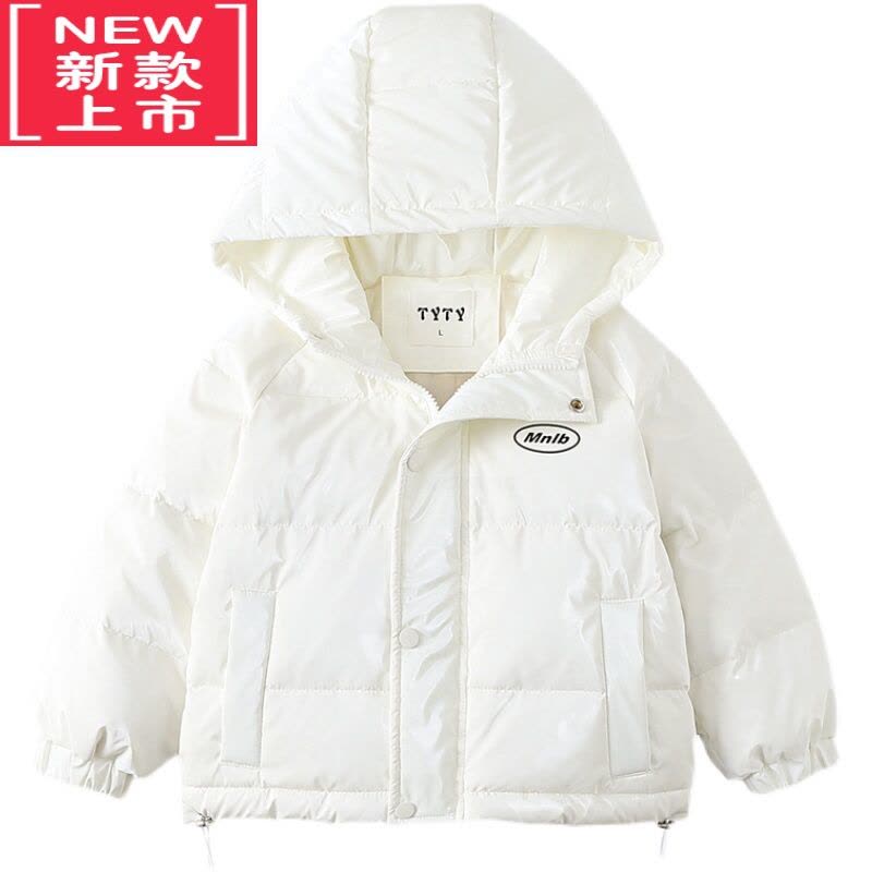 可莉允男童羽绒服冬季2022新款洋气儿童轻薄棉服宝宝加厚免洗外套图片