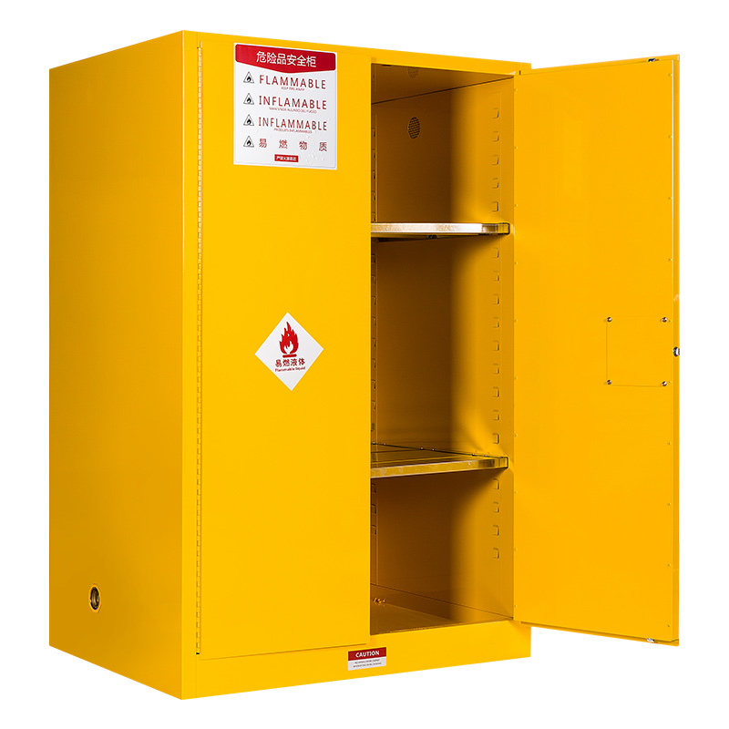 臻远zyaqg-y110工业安全柜防爆柜化学品实验柜易燃液体存储柜 110加仑黄色高清大图