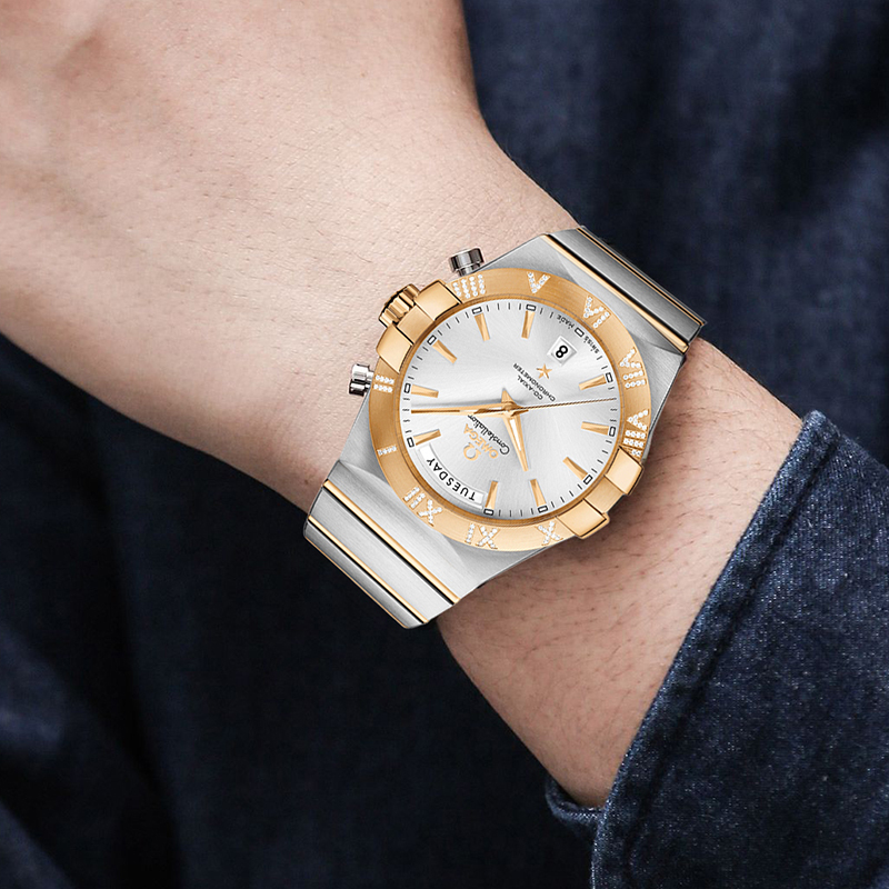 欧米茄 Omega CONSTELLATION 星座系列 123.25.38.22.02.002 机械 男款