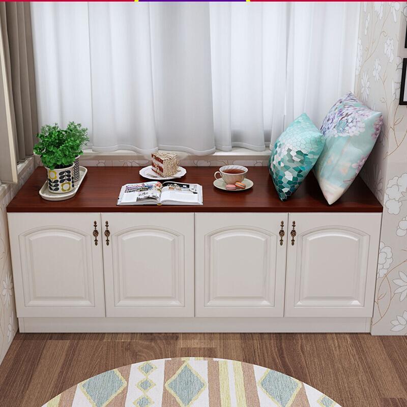 飘窗柜子自由组合简约现代阳台矮柜地柜