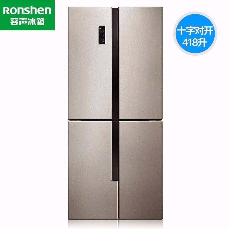 容声ronshen418升十字门风冷无霜冰箱bcd418wrk1fp