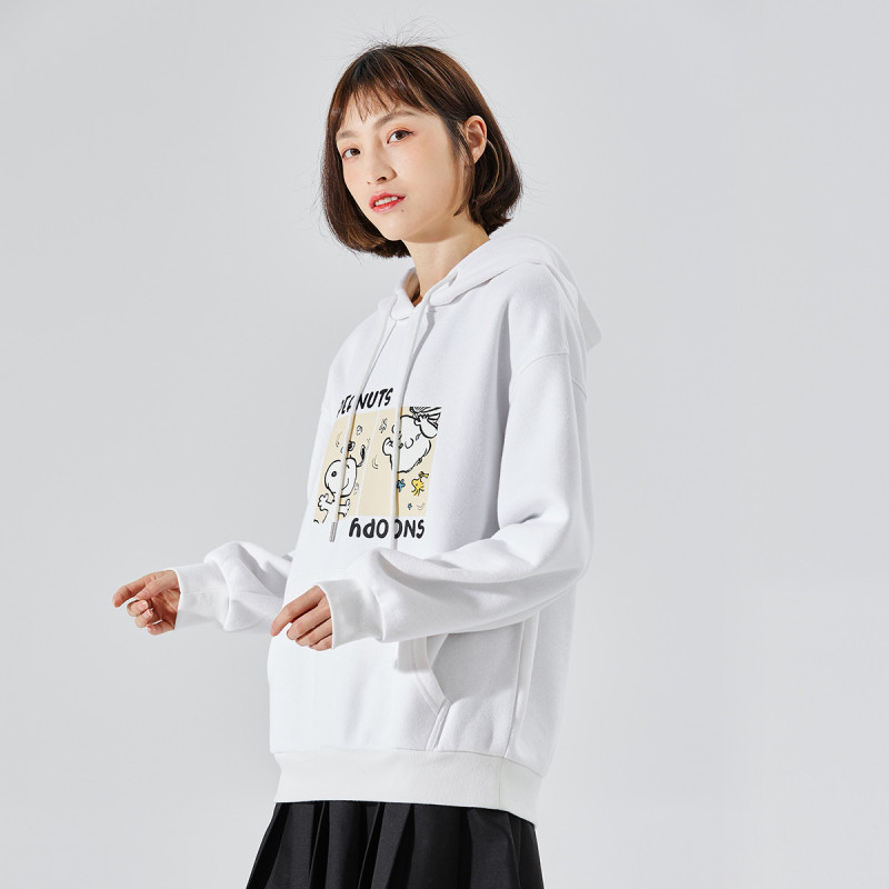 唐狮春季新款史努比联名圆领卫衣女宽松韩版设计感小众