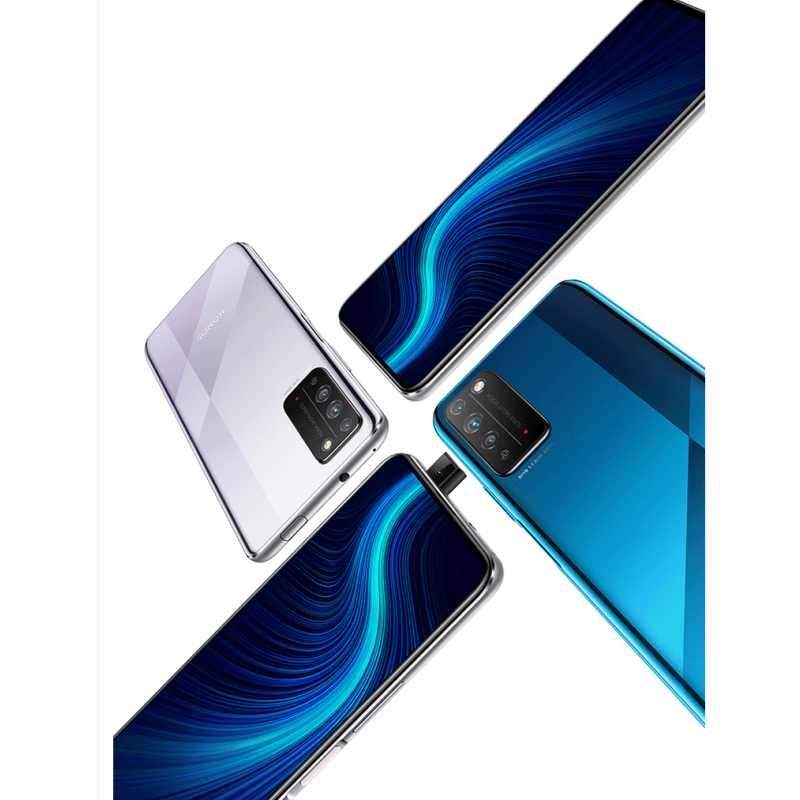 华为荣耀X10 麒麟820 双模九频5G 90Hz全速屏 4000万RYYB高感光摄影 6GB+128GB 探速黑