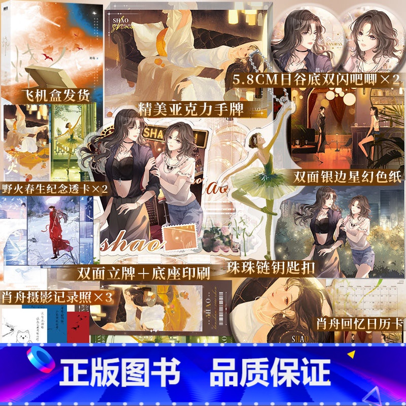 烧 [正版]飞机盒+专属赠品烧 初岛著 出版新增后记 蓝山vs肖舟 讲述知名女模特蓝山和新锐摄影师肖舟的遗憾故事 博文轩高清大图