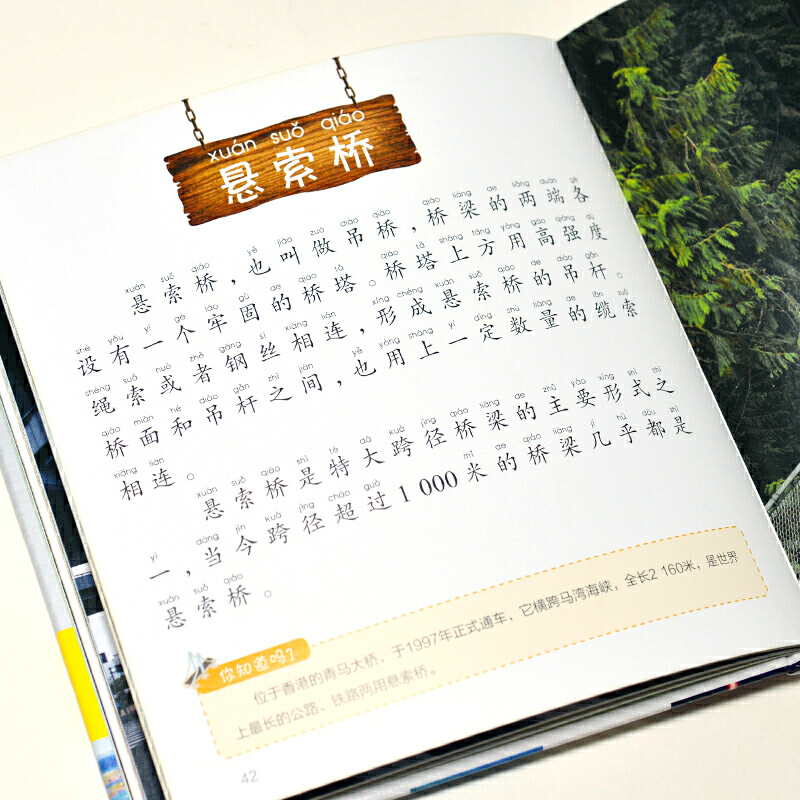 [正版]注音 桥梁小百科 1分钟儿童百科全书建筑知识科普书籍6-8岁小学生课外阅读图书少儿认知启蒙图画绘本十万个为什么高清大图