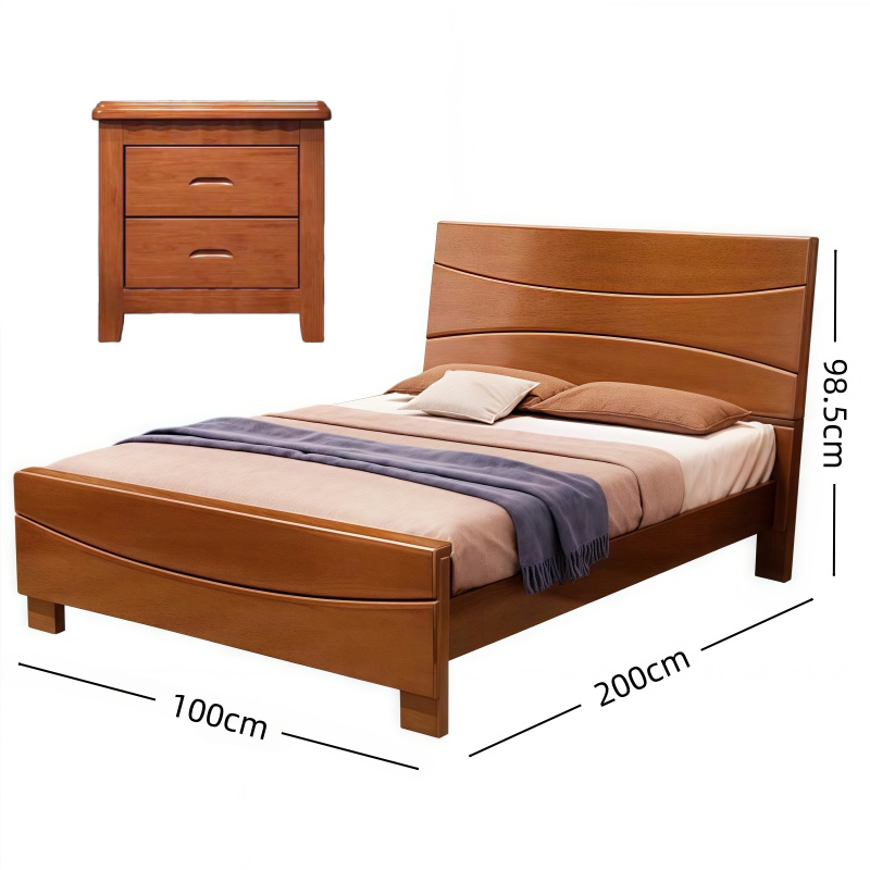 铭思沃床含床头柜高清大图