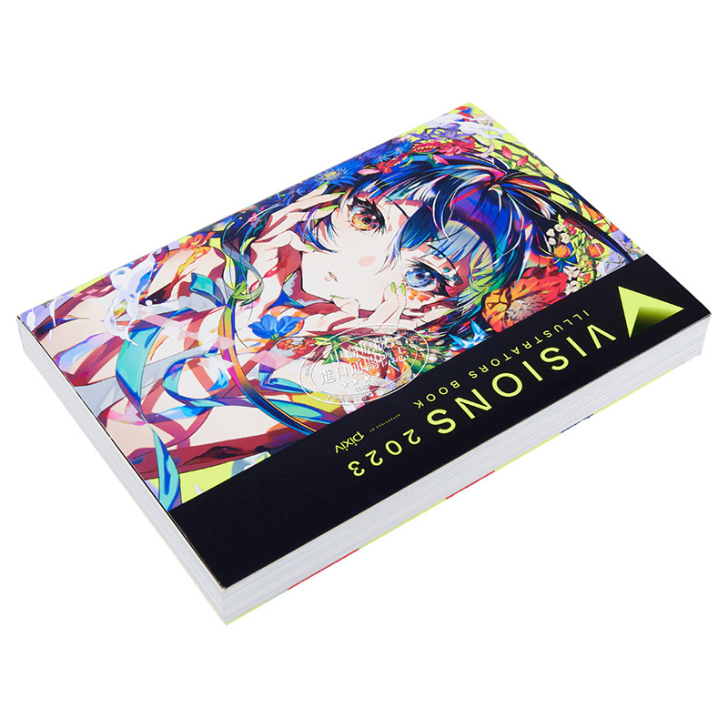 [正版]visions2023 pixiv插画年鉴2023 日本p站插画师年鉴 米山舞画集日漫漫画illustrati高清大图
