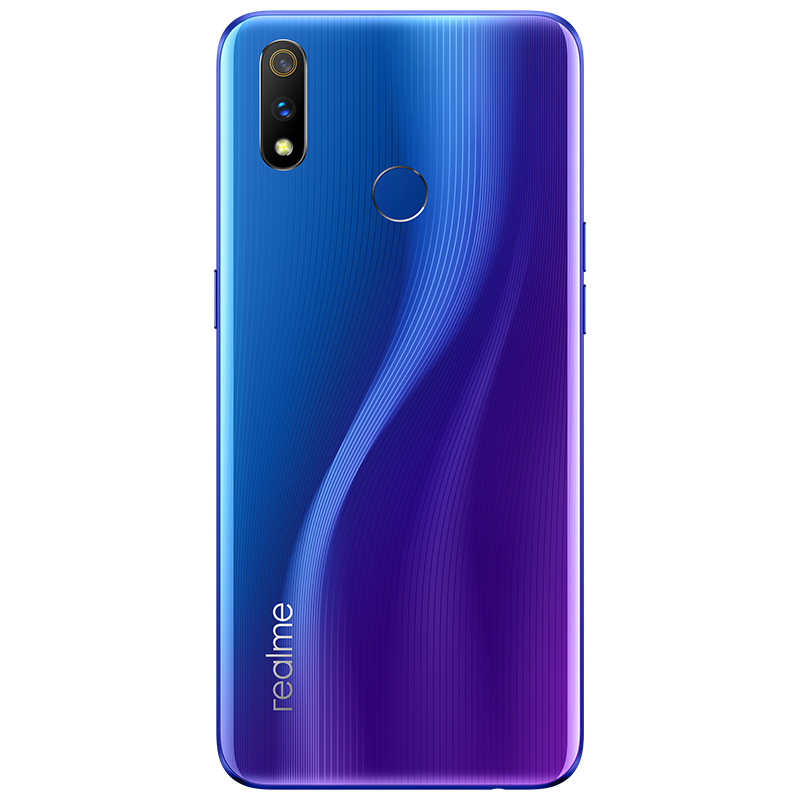 realme X青春版 骁龙710 4045mAh大电池 VOOC 闪充 3.0 4GB+64GB氮气蓝 全网通双卡双待 正品智能手机