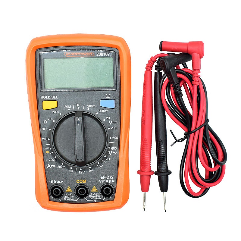 艾威博尔(EVERPOWER) 新型掌上数字万用表 TZ208107 电池9V 个