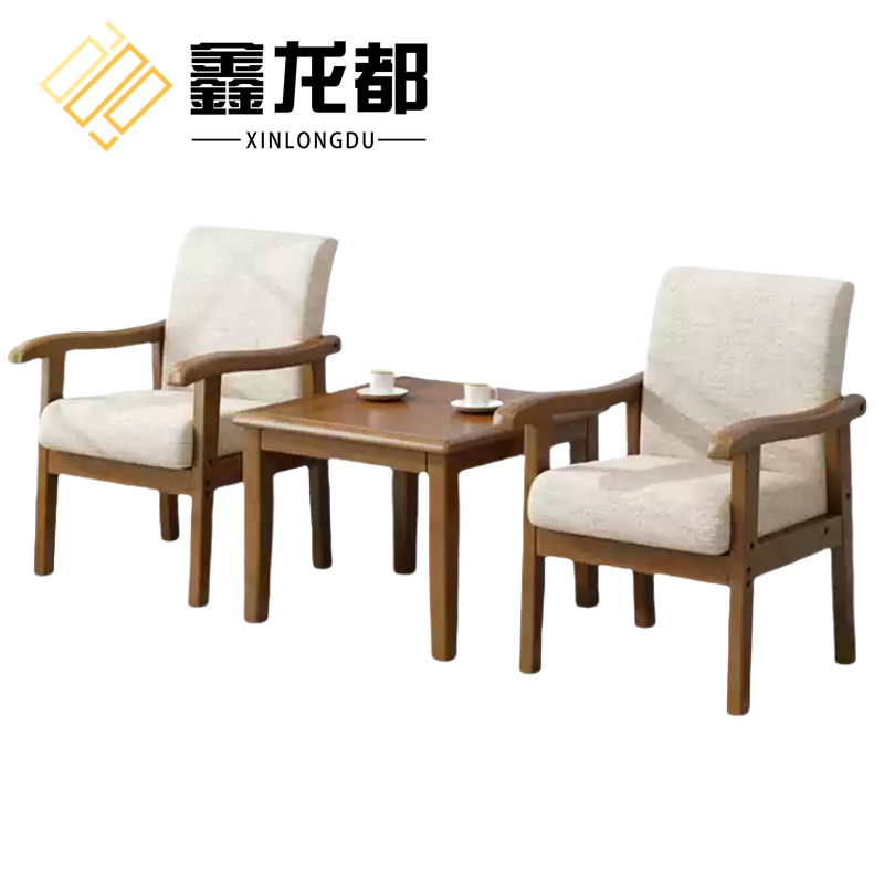 鑫龙都洽谈桌休闲桌二椅60cm套高清大图