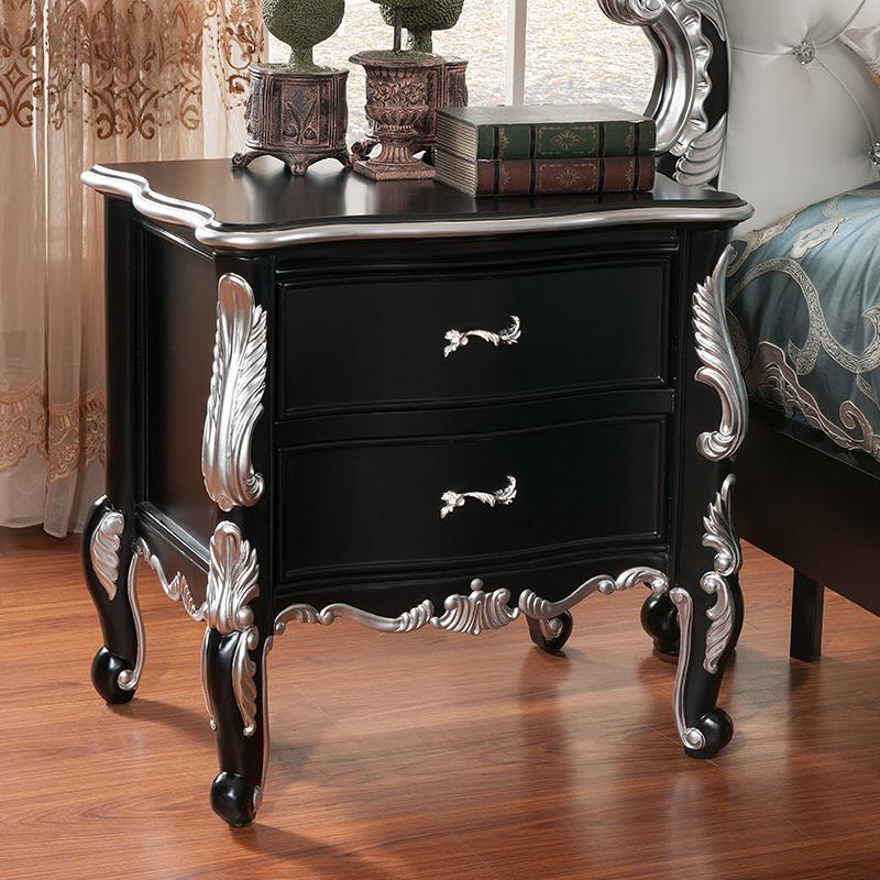 欧式花床主卧18米双人床新古典婚床白色美式15米公主床