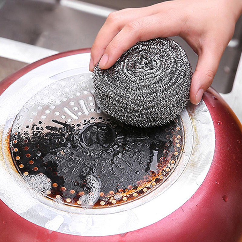 美穗吉家 钢丝球12个+手柄一个颜色随机 MIH-2404080高清大图