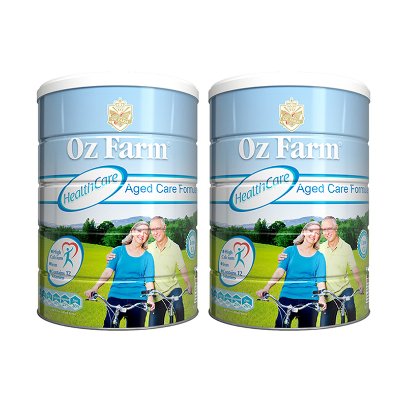 原装进口澳大利亚 澳美滋 Oz Farm 中老年高钙配方奶粉 900g高清大图