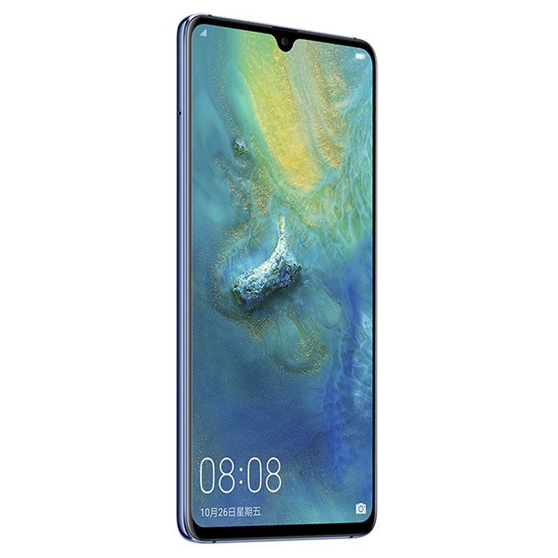 华为huaweimate20x宝石蓝8gb256gb麒麟980芯片全面屏徕卡三摄移动联通