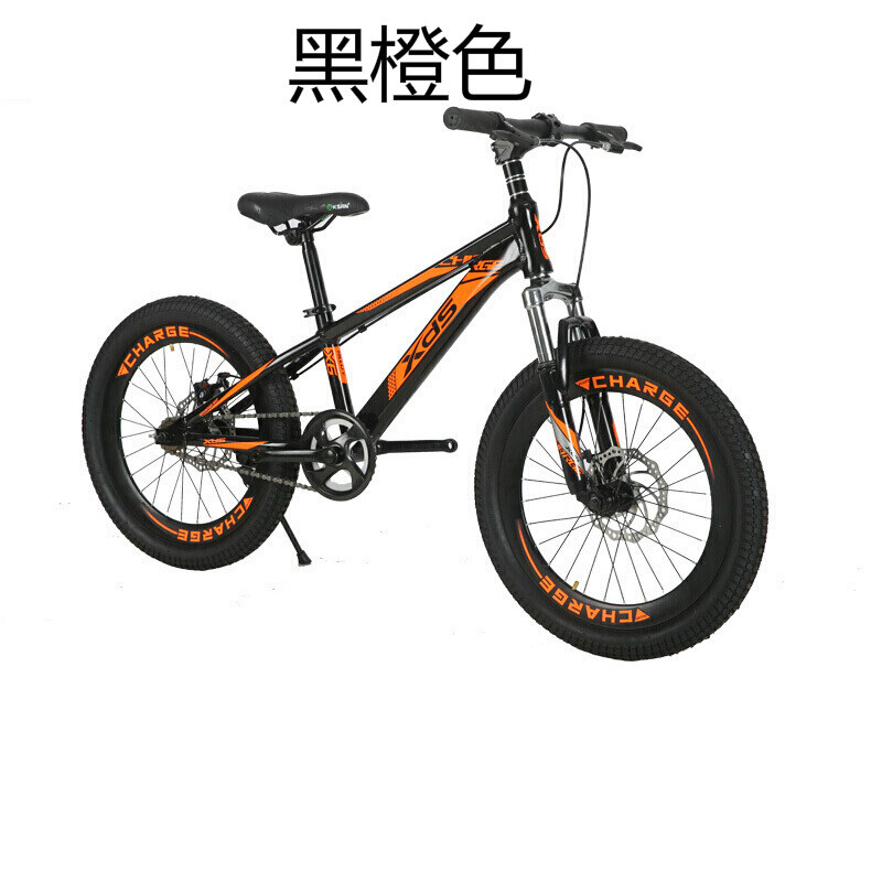 喜德盛儿童自行车冲锋号男女款20寸双碟刹铝合金车架单车 颜色随机