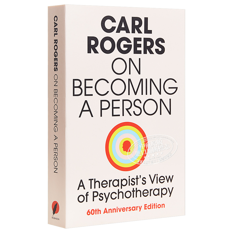 [正版]个人形成论 我的心理治疗观 英文原版On Becoming a Person Carl Rogers中商原版高清大图