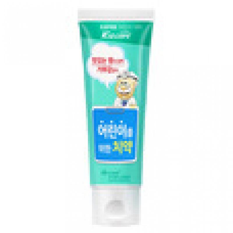 無瑾花 韩国进口 儿童牙膏80g(葡萄味)天然果蔬无氟防蛀高清大图