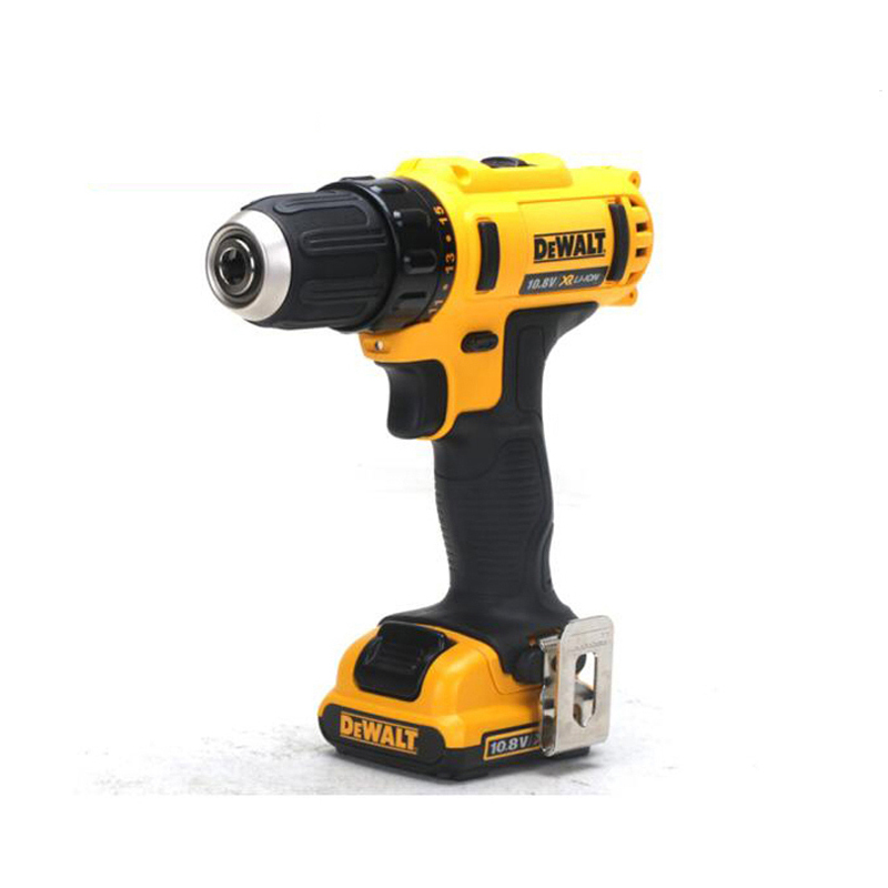 工具库 得伟DeWALT 10.8V锂电充电式电钻起子 2x2.0Ah电池套装 DCD710