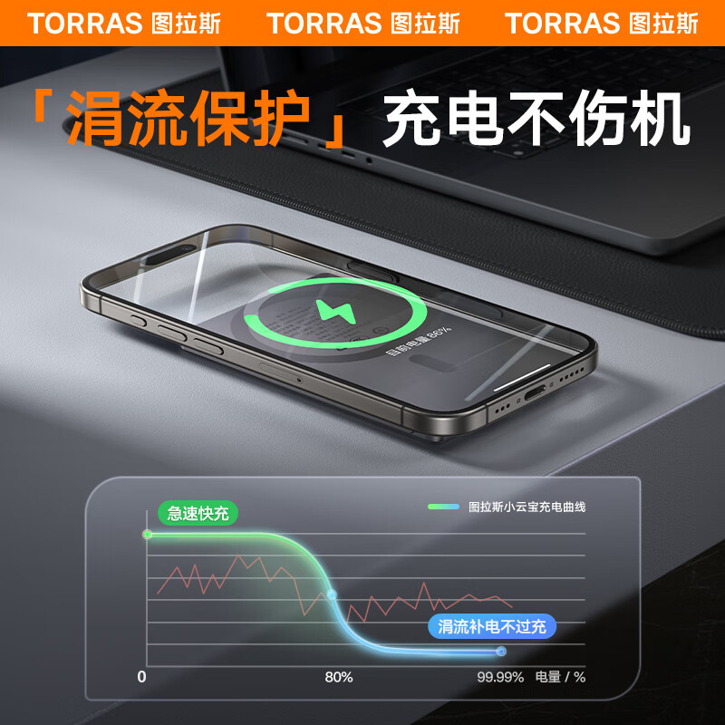 图拉斯 充电宝5000mAh