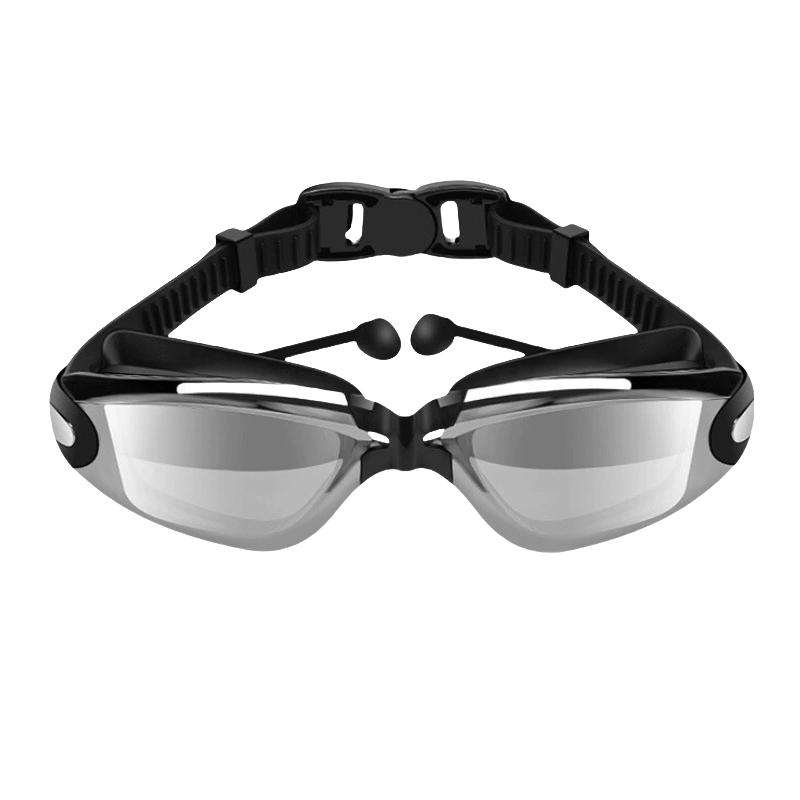 酷美智悦 电镀泳镜带眼镜盒 KM-BH530 套高清大图