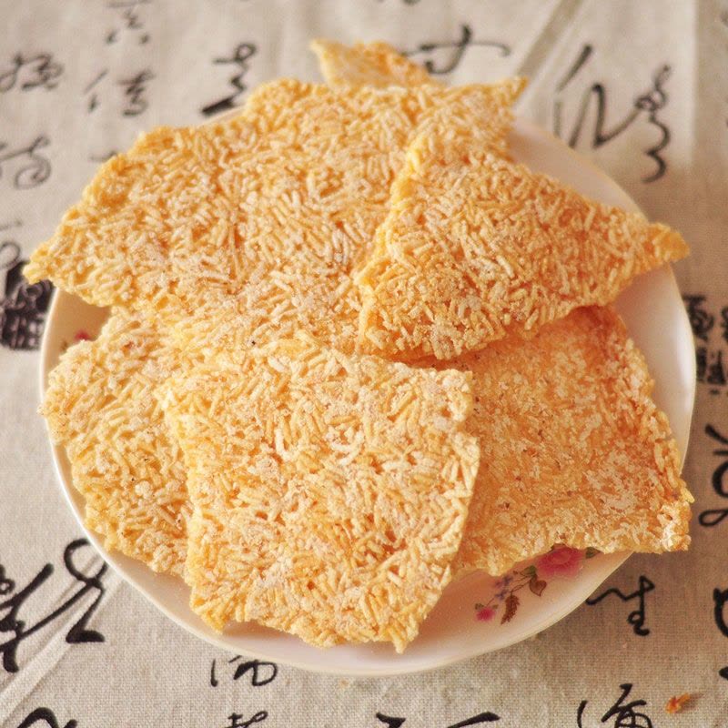 农家锅巴手工大锅非油炸大米零食原味/咸味/香辣休闲食品图片