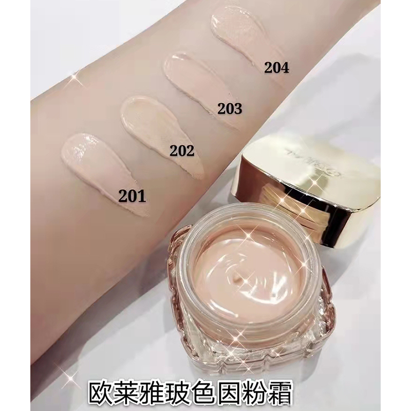 欧莱雅金致臻颜养肤粉底霜 204 35ml
