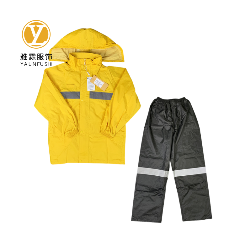 雅霖服 分体式多功能雨衣套装YLF-JXC-YK885 套高清大图
