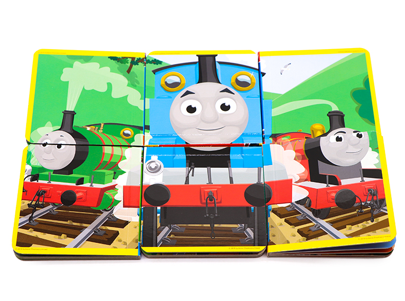 [正版]新版 托马斯与朋友小小图书馆6册手掌书 Thomas and Friends Pocket Library 英高清大图