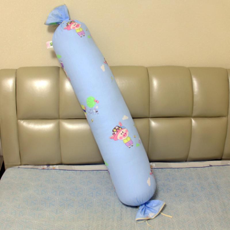 家柏饰(CORATED)陪你睡抱枕男生款睡觉孕妇抱枕侧睡夹腿可拆洗毛绒抱枕长条枕床上 蓝色可爱小猪 1.5米（长150CM*直径25CM）收藏加购送小圆枕