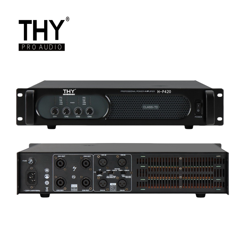 THY PROAUDIO+四通道纯功放+H-P420+台