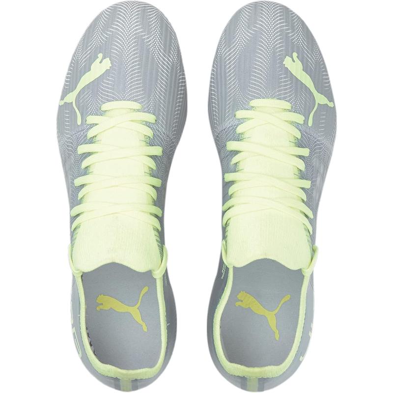 彪马(Puma)女士足球鞋轻便速战款3.4代专业碎钉银色运动战靴高清大图