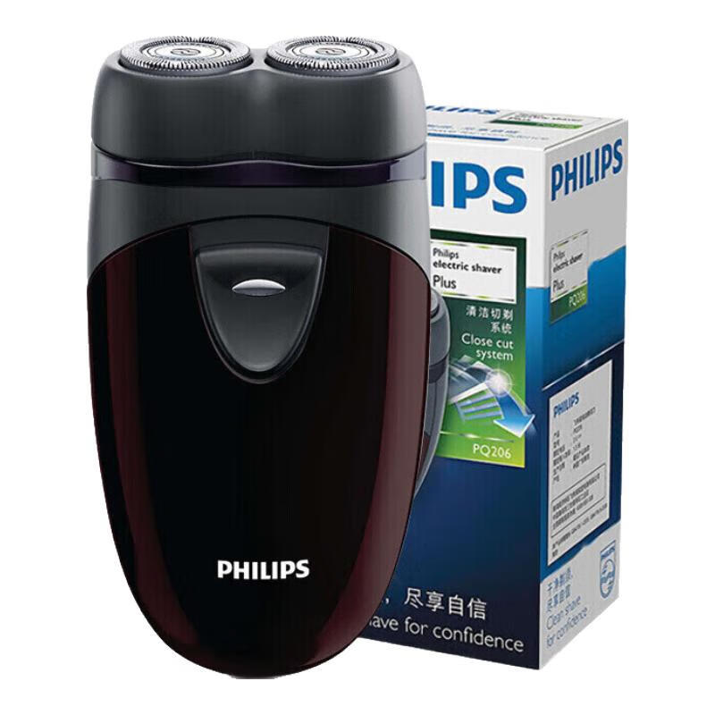 飞利浦(PHILIPS)剃须刀PQ206电动男士刮胡刀胡须刀便携式须刨生日礼物送男友送父亲高清大图