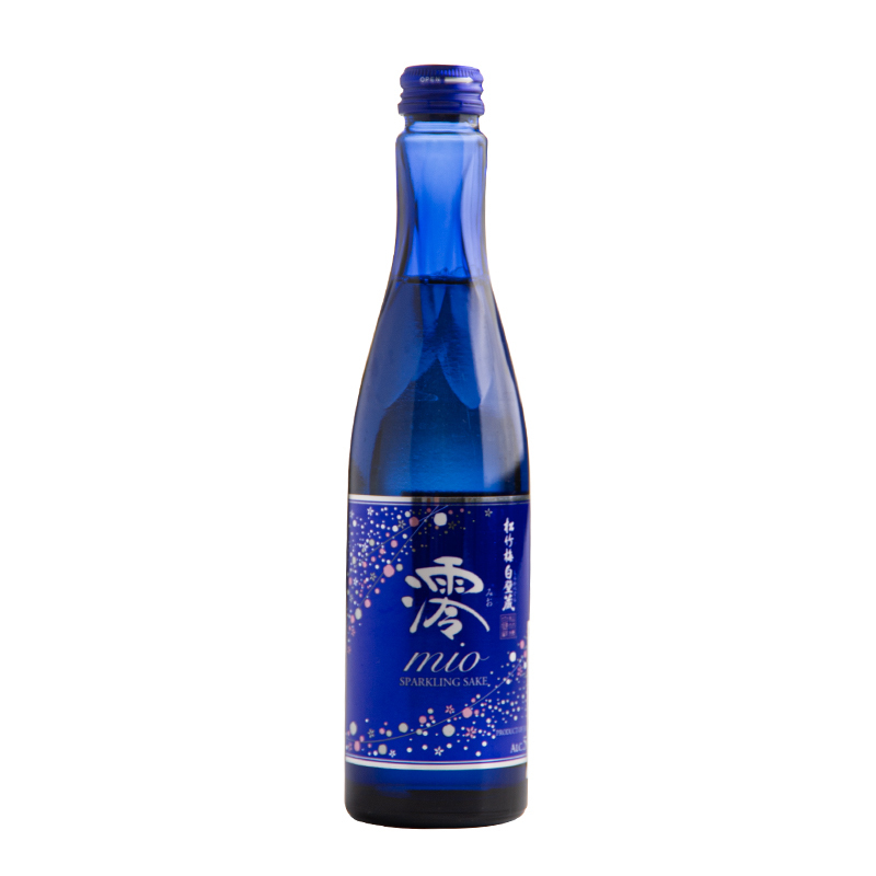 日本清酒 松竹梅 白壁藏澪清酒气泡酒 原瓶进口300ml高清大图
