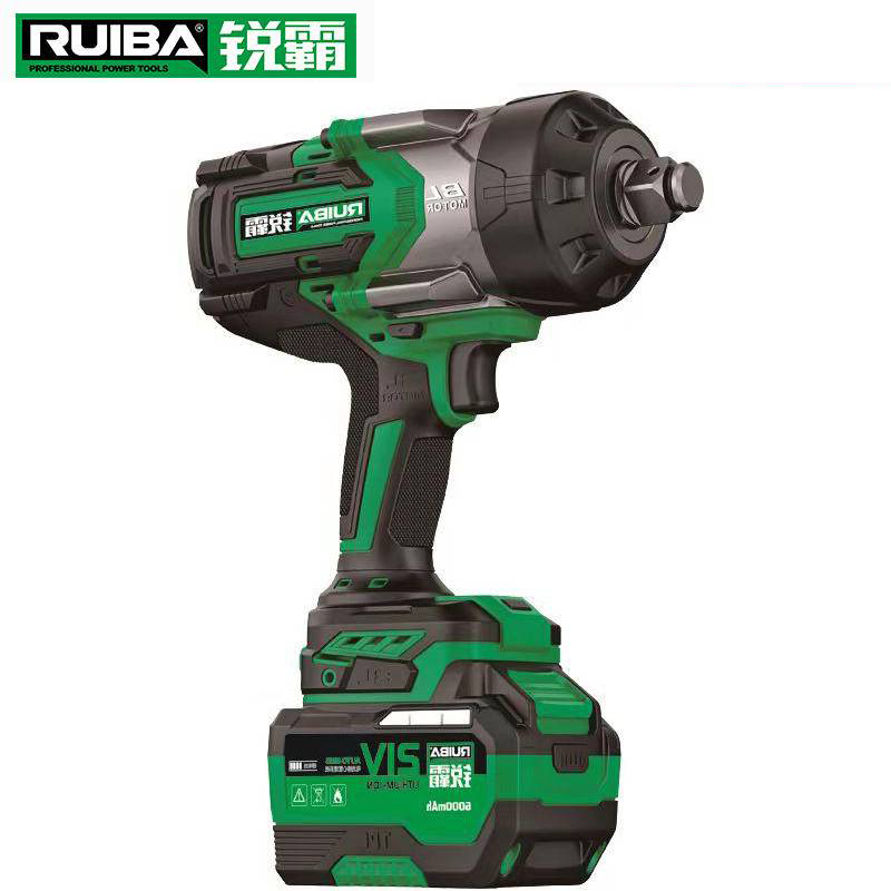 锐霸 锂电无刷电动扳手3/4接口 RB826T/1800牛 8.0AH双电一充 台高清大图
