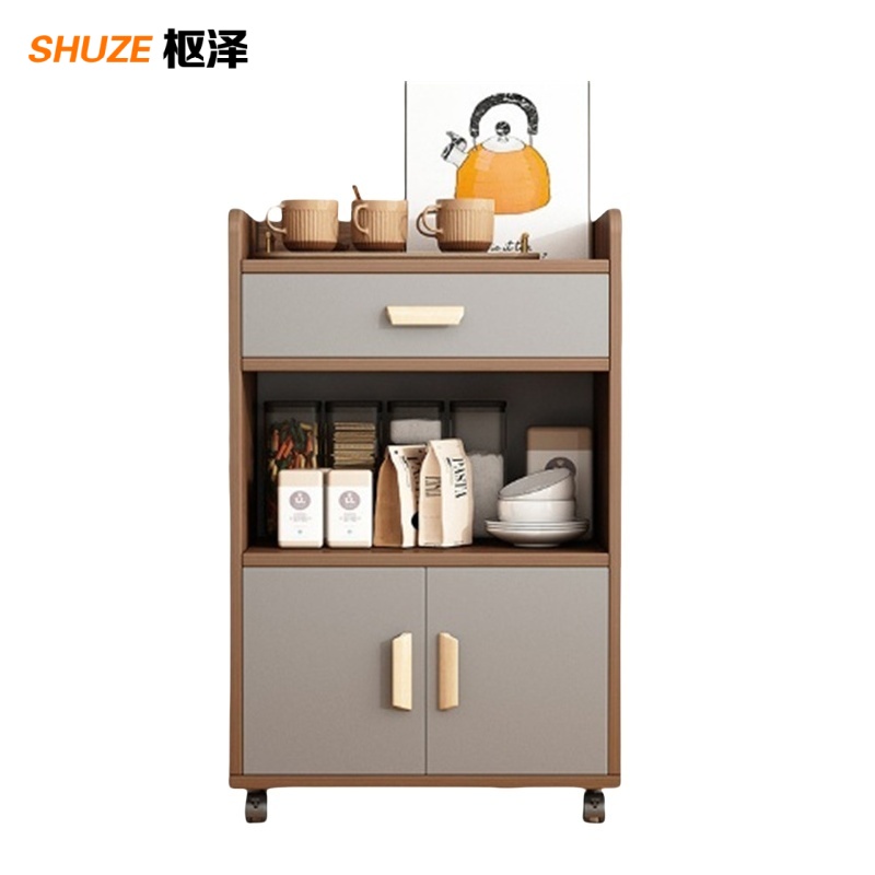 枢泽 储物柜 双门一抽带滑轮500*350*860mm 台高清大图