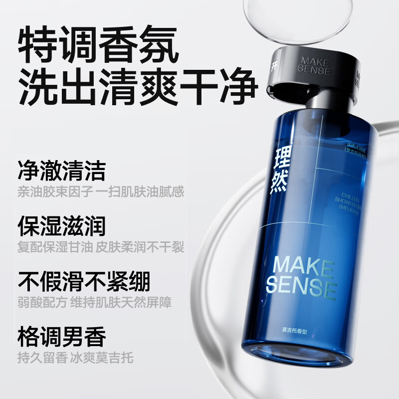 理然-冰爽沐浴露400ml(莫吉托香型-新)高清大图