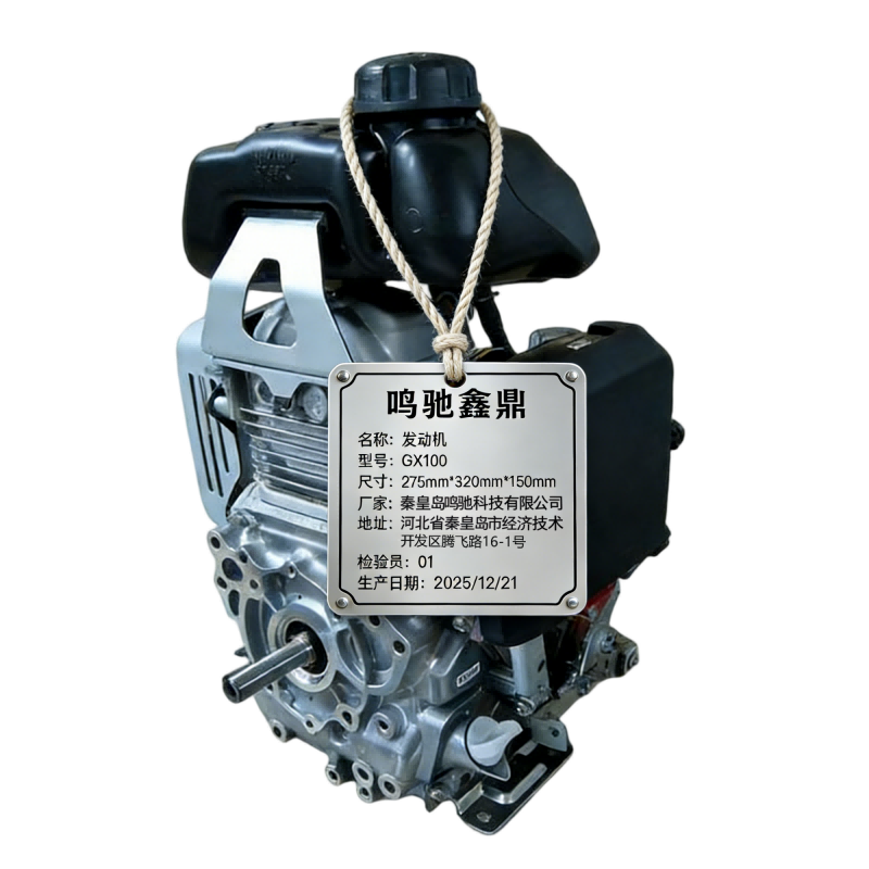 鸣驰鑫鼎 发动机 GX100 个高清大图