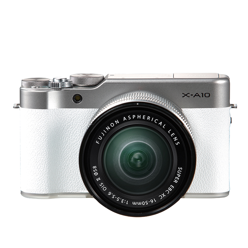 富士fujifilmxa10xc1650mm白色微单套机有效像素1630万富士微单xa10