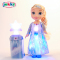 jakks 迪斯尼女孩玩具 冰雪奇缘艾莎发光公仔29775