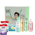 舒蕾(SLEK)洗发水沐浴露洗衣液洗衣凝珠套装 七件套