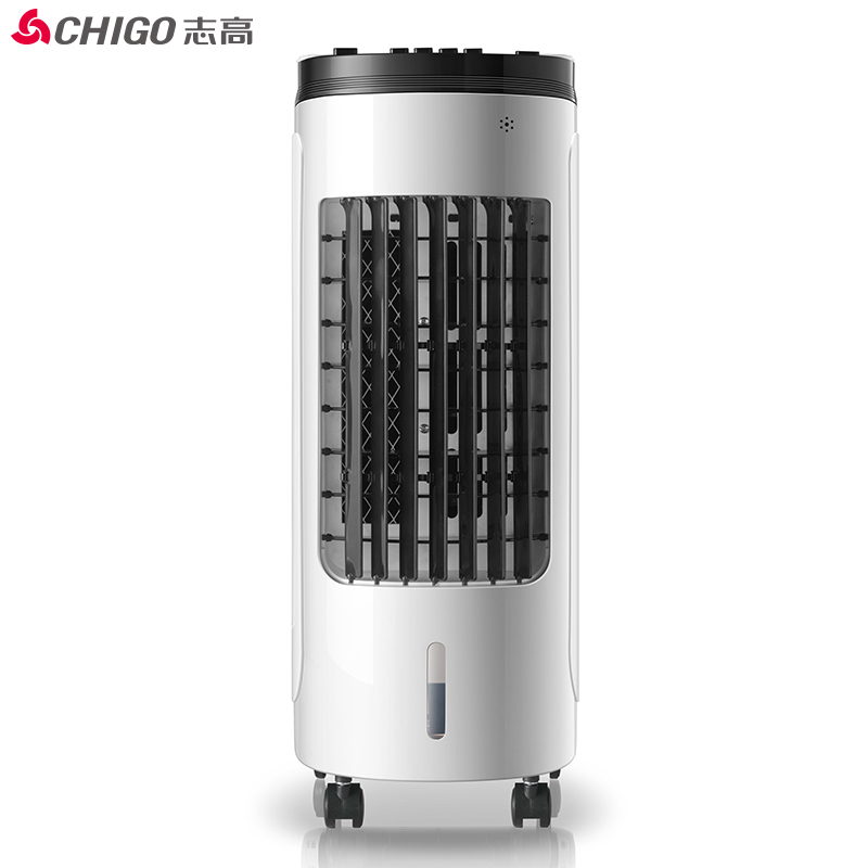 志高（CHIGO）家用空调扇移动小型冷风机 宿舍客厅水冷风扇 加冰制冷风扇 加湿净化单冷电风扇FKL-DM611机械款高清大图
