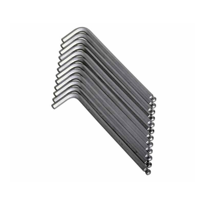 世达 SATA 81108A 铬钒钢加长球头内六角扳手 4mm