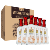 杜康老家河南酒50度600ml*6整箱浓香型白酒河南特产白酒整箱送礼酒自饮酒中秋礼品酒